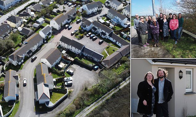 Families in seaside town say their houses are virtually unsellable