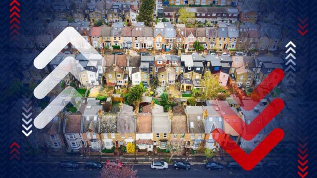House prices fall – but rising cost of borrowing makes buying more expensive