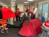 Police called after protesters set up camp in two Bristol banks