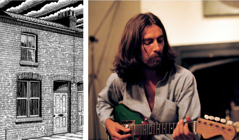 Blue Plaque for George Harrison's first home