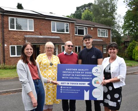 First Solihull homes transformed under energy efficiency scheme