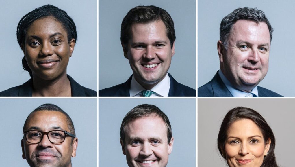 Jenrick wins first round of voting to be next Tory leader as Patel eliminated