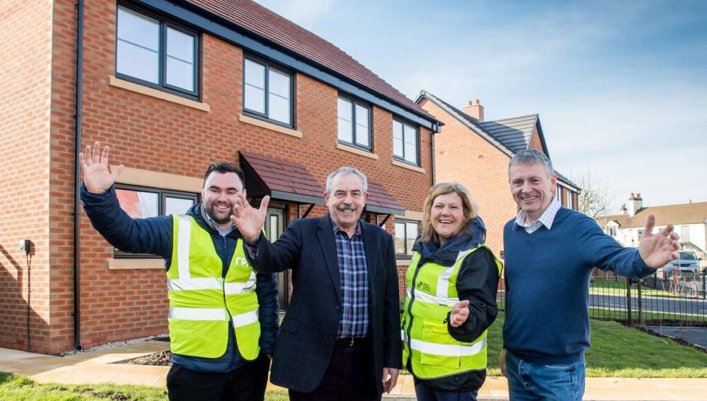 GSA welcomes first customers to affordable homes scheme in Edgmond