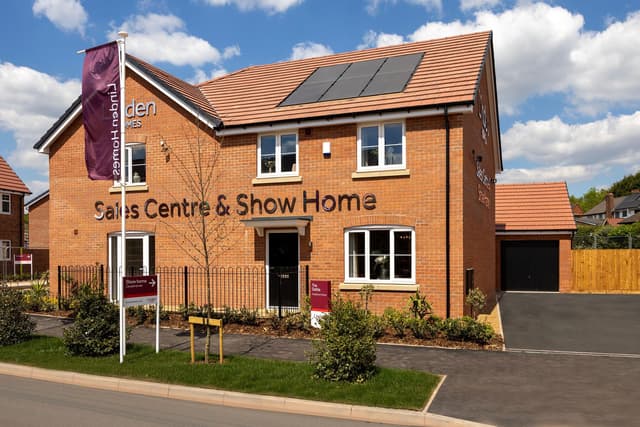 Vistry Group unveils first collection of homes under Government's First Homes Scheme at The Meadows at Woodland View, in Keresley, Warwickshire