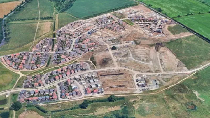 Mega £450m new town is coming to UK with 4,500 homes, shops, parks & pitches
