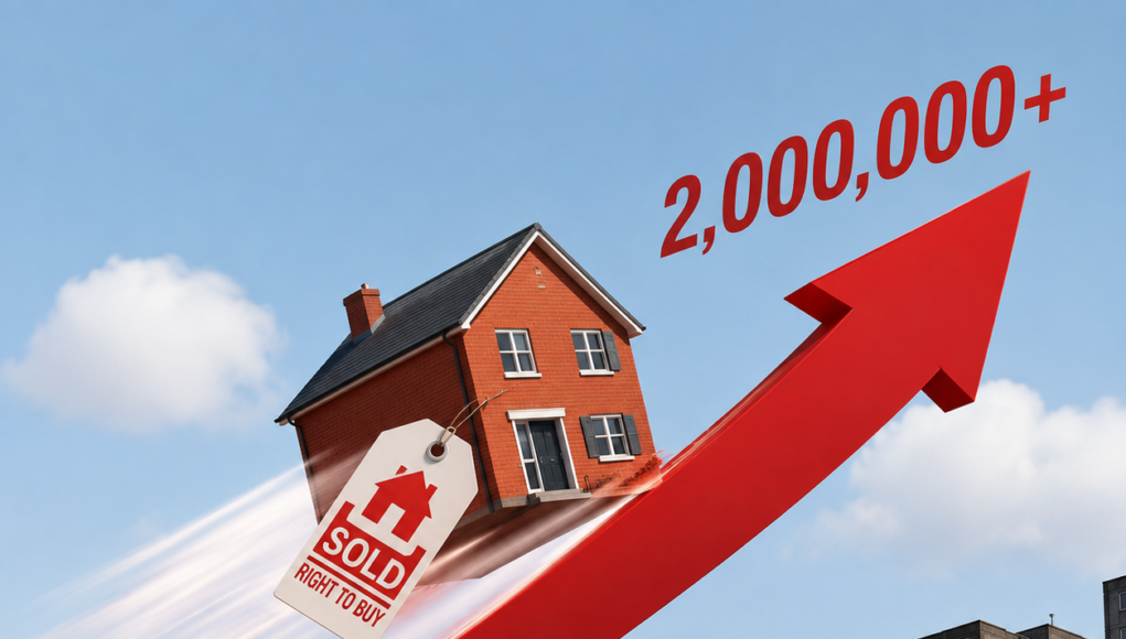 Right to Buy sales soar past two million as housing crisis continues