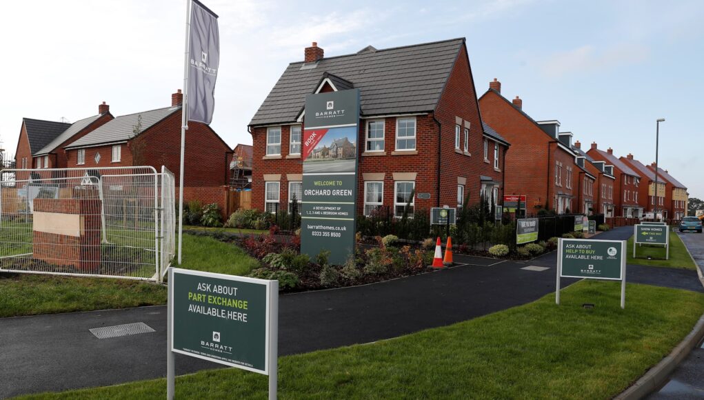 UK housebuilders stocks rally on homebuyer loan revival