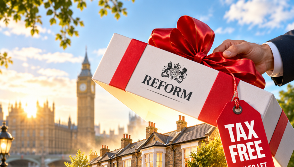 Reform pledges tax-free buy to let homes